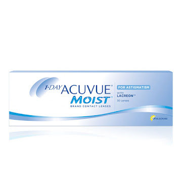 Lentes de Contacto 1 Day Acuvue Moist Para Astigmatismo Reemplazo Diario Caja x 30 und  