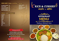 Rice & curries menu 2