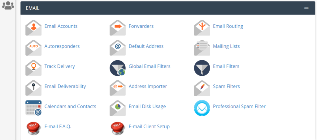 Screenshot of Namecheap email tab