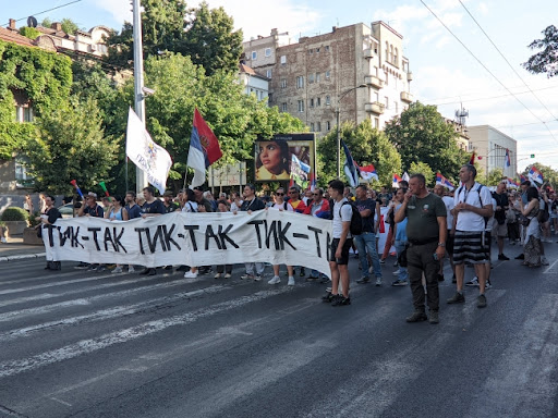Beogradska Slavija ispunjena građanima uoči početka protesta Vidimo se na Vidovdan