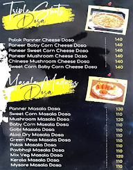 Dosa Infinity menu 3