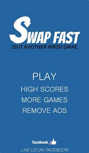 Swap Fast - A Word Game