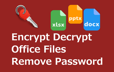 Encrypt Decrypt DOCX, XLSX, PPTX Files small promo image