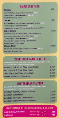 Amritsari Express menu 6