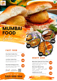 Mumbai Food Center menu 1