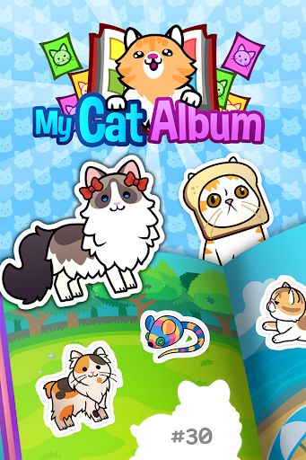 My Cat Album - Sticker Book