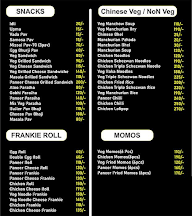 Bombay Corner menu 1