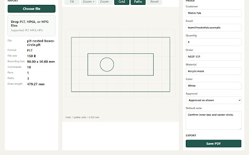 PLT Approval Proof screenshot 4