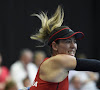 Muguruza overlaadt Flipkens met lof na eerste Fed Cup-wedstrijd