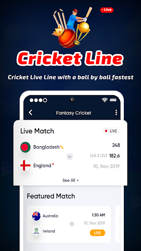 Screenshot Fastest Cricket Live Line-IPL