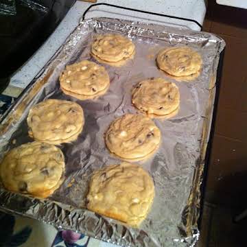 White Chocolate Chocolate Chip Cookies