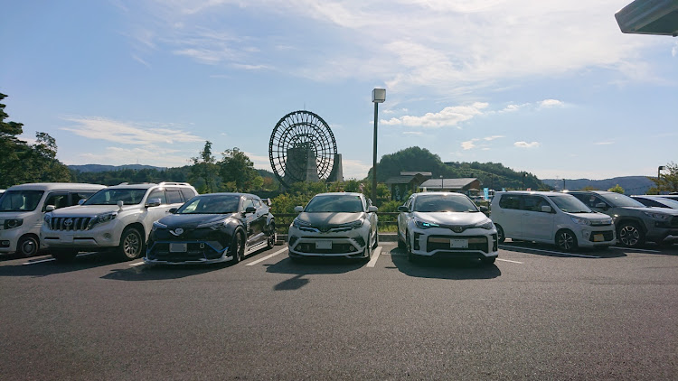 C-HRの愛知ナイトオフ会・岐阜、成田山・岐阜、日本一水車・明日は石川、千里浜行こうかな～・目撃しましたコメントありがとうに関するカスタム事例の投稿画像4枚目