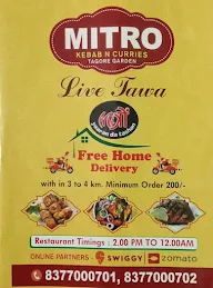 Mitro Kabab And Curries menu 8