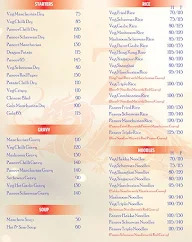 Shree Chinese Pure Veg menu 2