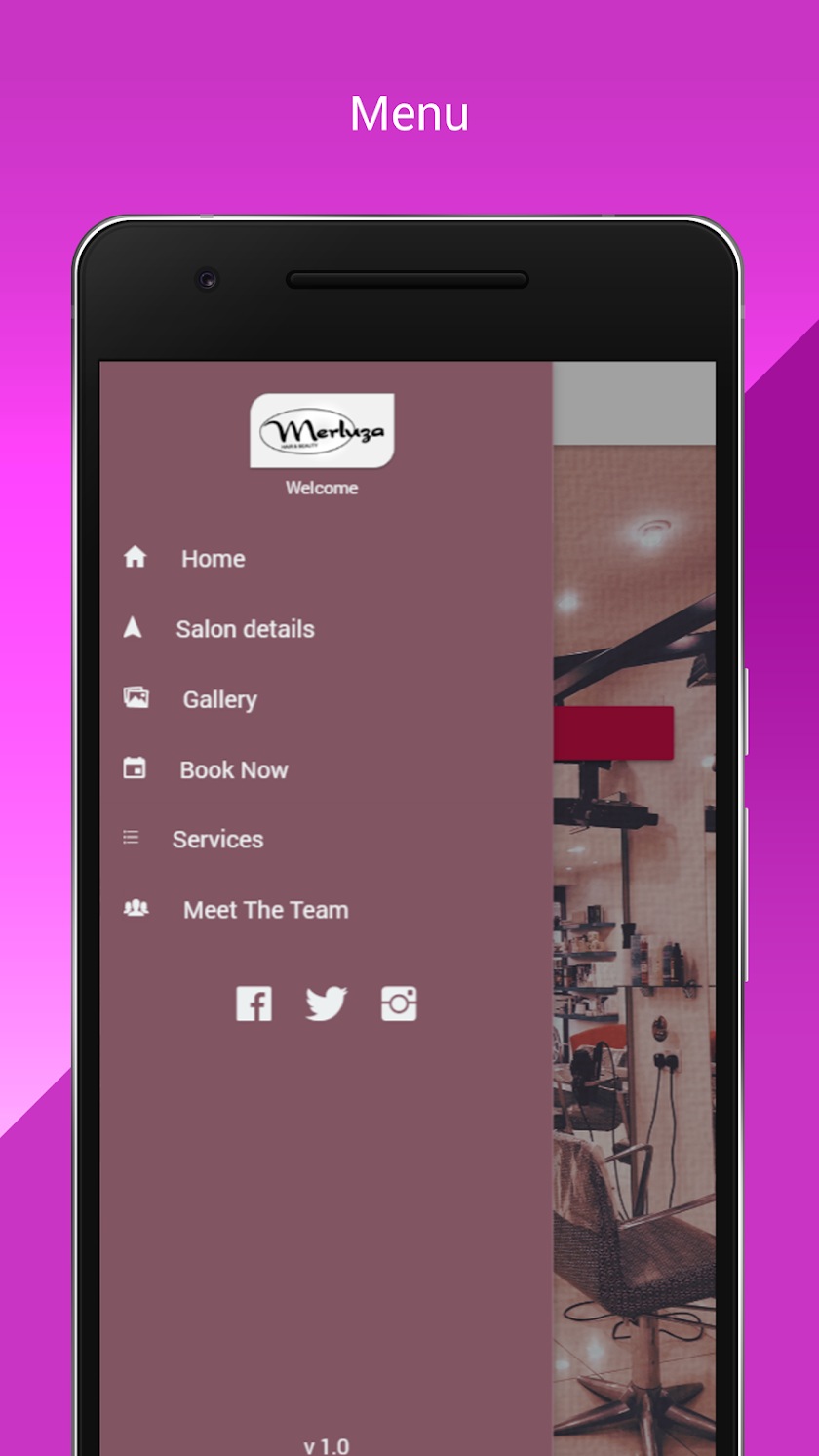 Merluza Hair &amp; Beauty Screen 2