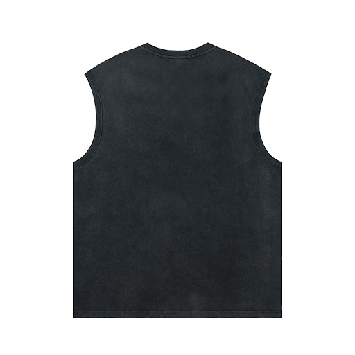 Title 4, Dragon Print Casual Round Neck Vest For Men. Co...