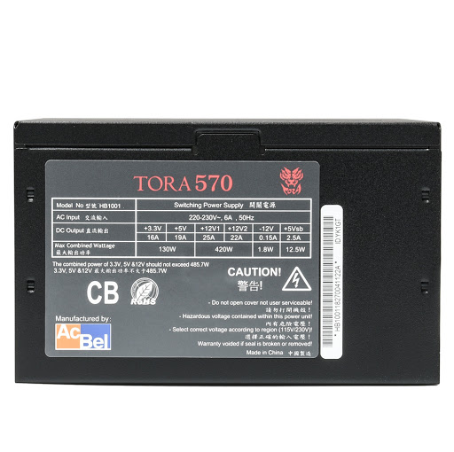 Nguồn máy tính AcBel Tora - 570W