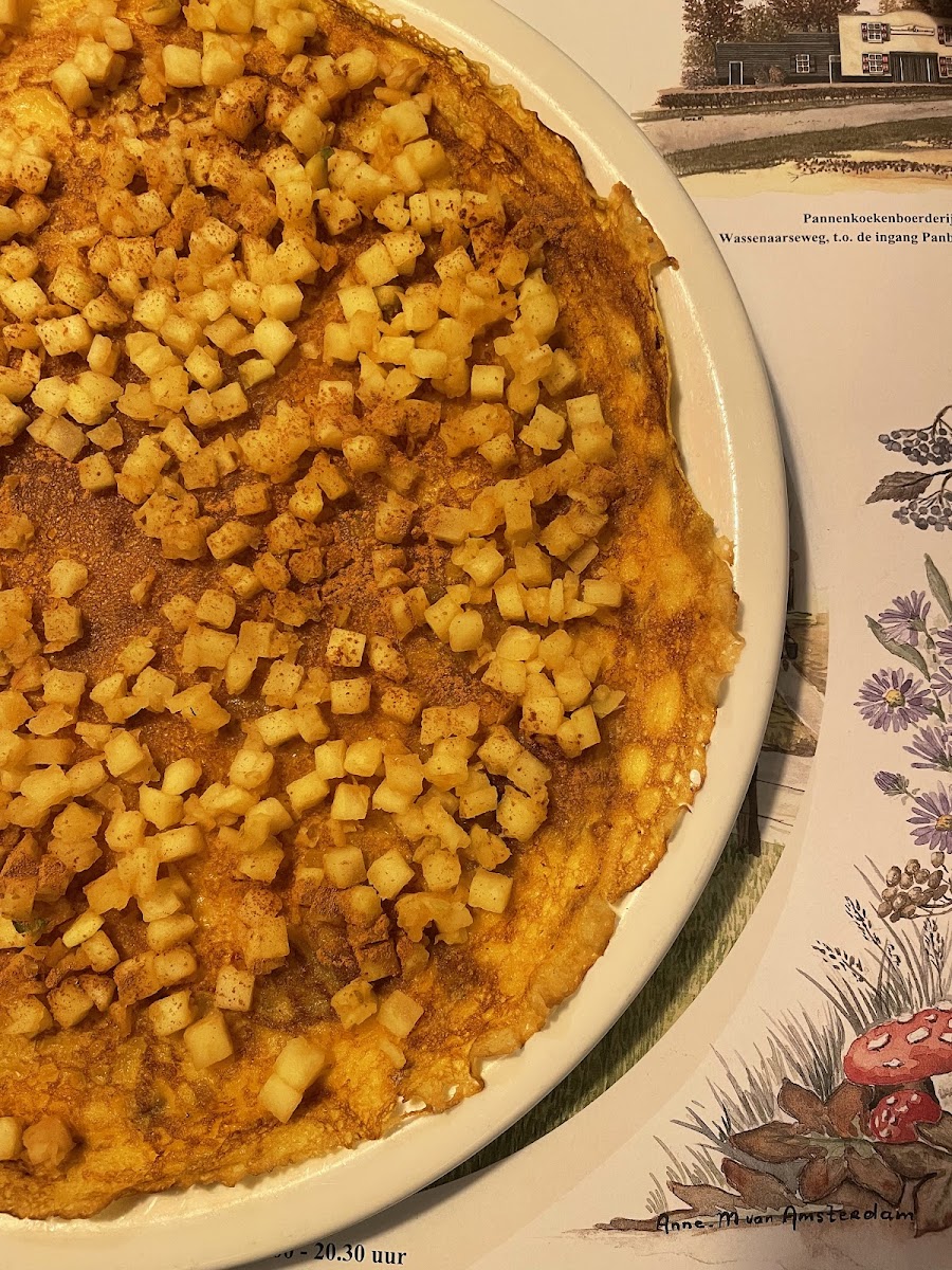 Gv pannenkoek met appel en kaneel