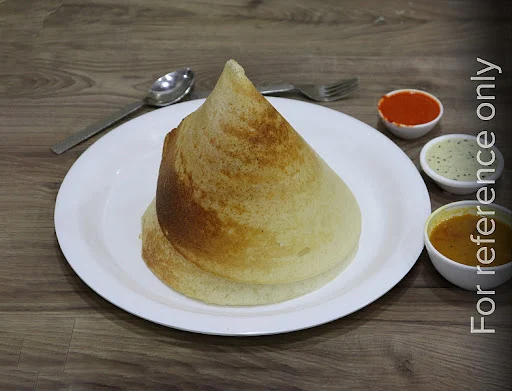 Rava Coconut Plain Dosa