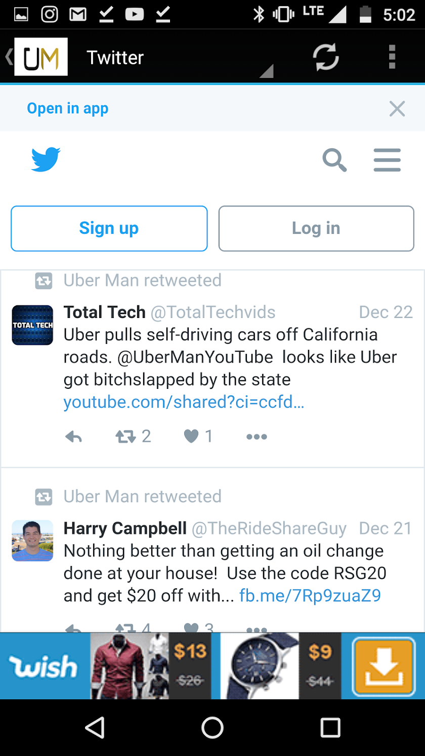 UM Randy RideShare Tips Screen 3