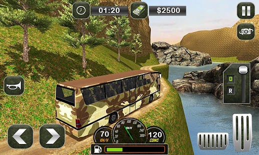 Army Bus Driving 2017 - Military Coach Transporter (Mod)