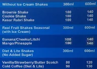 Giani's Ice Cream menu 5