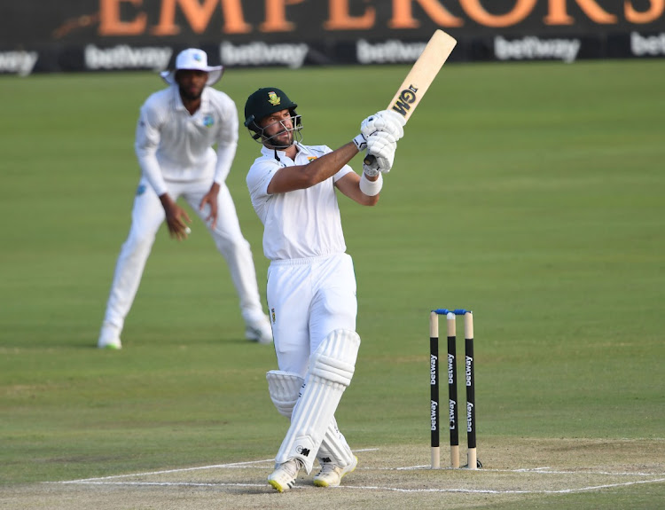 Aiden Markram of the Proteas during day 2 of the 1st Betway Test match between SA and West Indies at SuperSport Park on March 01 2023 in Centurion.Picture: Lee Warren/Gallo Images