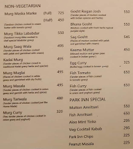 Hotel Parkinn menu 8