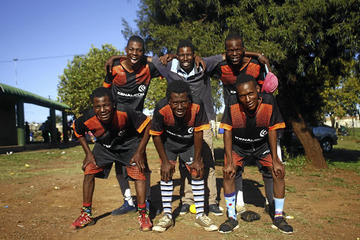 A nyaope tournament was held at Naledi sports centre in Soweto. Players put their addiction aside to compete. / KABELO MOKOENA