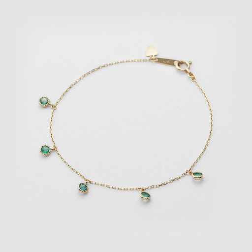 Title 1, Japanese Retro Luxury S925 Silver Green Olive B...