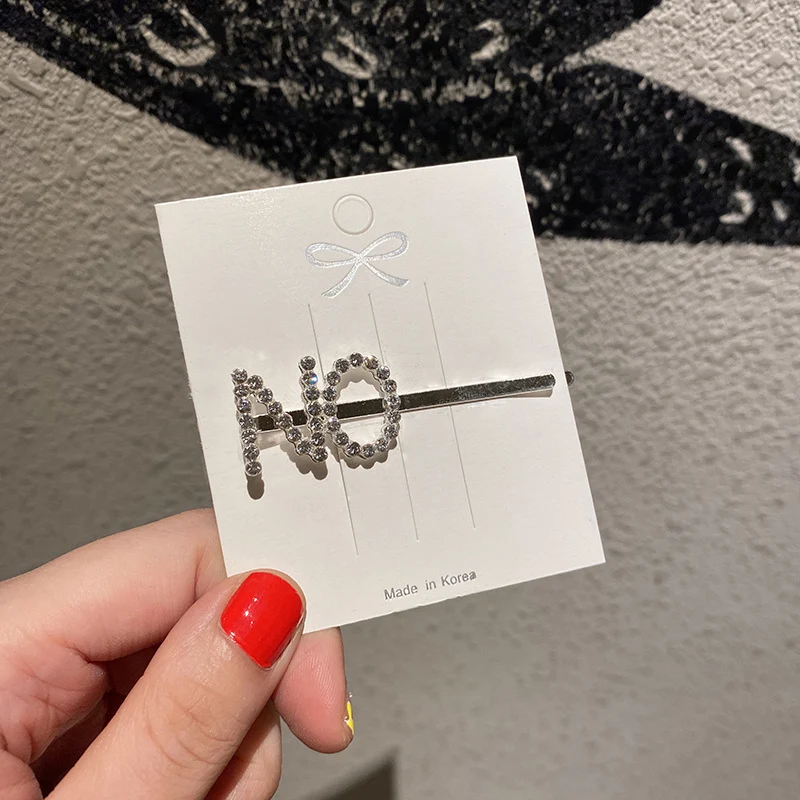 Clip de mot DIY combiné, clip latéral tendance, pince à cheveux pour frange, accessoires pour cheveux. Créez des coiffures uniques et stylées.
