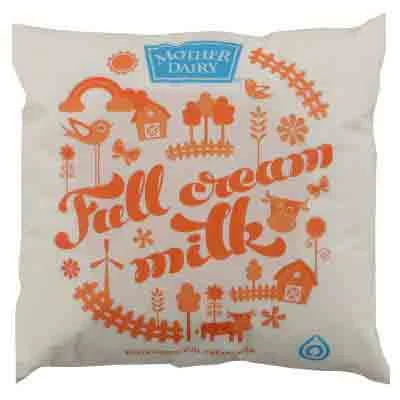 Mother Dairy Full Cream Milk Pouch 500 Ml