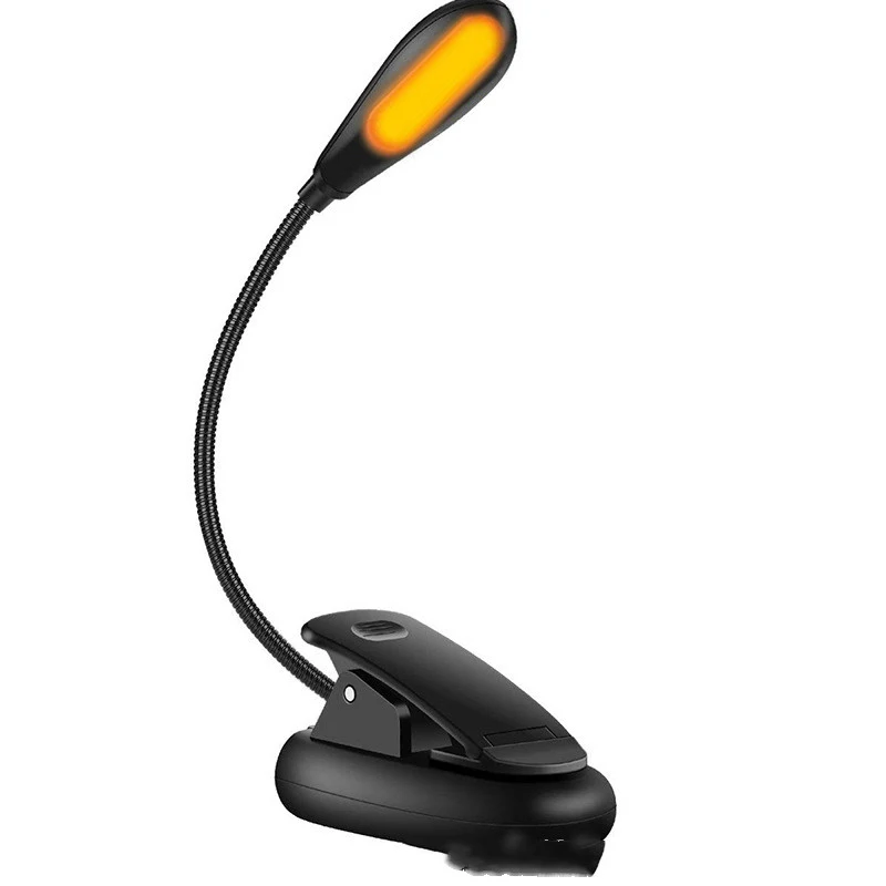 Lampe de pupitre musicale LED AMBRE rechargeable avec protection des yeux pour une expérience musicale confortable.