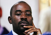 Opposition Movement for Democratic Change (MDC) party leader Nelson Chamisa addresses a media conference in Harare, Zimbabwe July 29, 2018. 