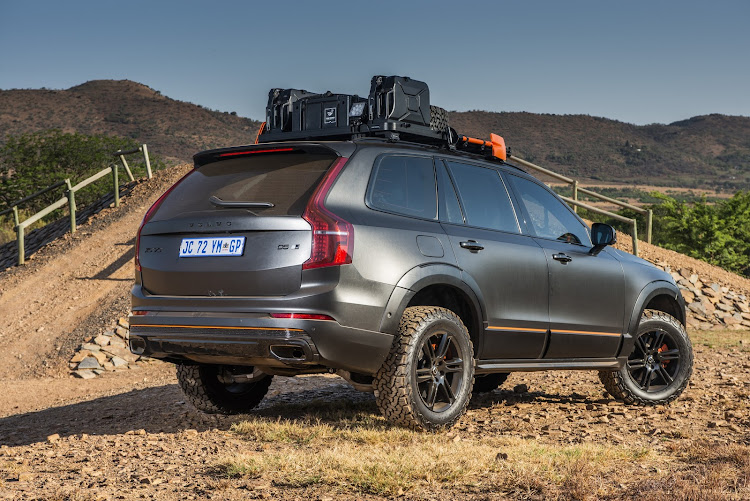 The Beast - as it has been dubbed by its maker - is based on the D5 Geartronic Inscription model of the Volvo XC90.
