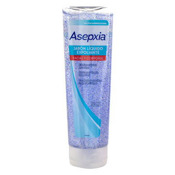 Jabón Asepxia Exfoliante Para Baño x 250 ml  