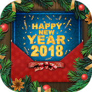 Happy New Year Greeting Cards  Icon