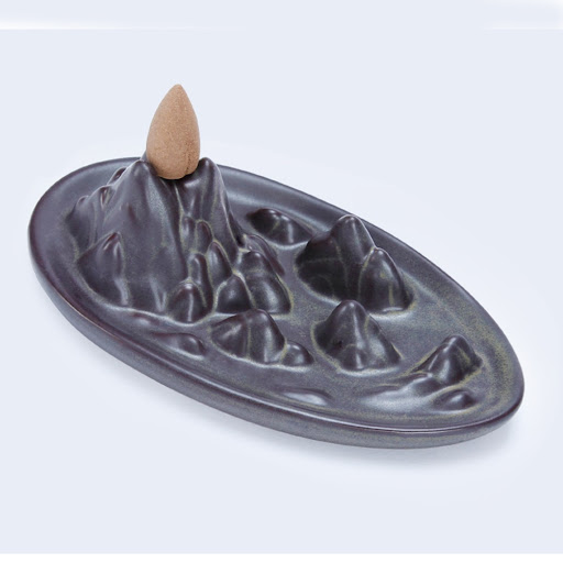 Title 22, Ceramic backflow incense censer for home decor....
