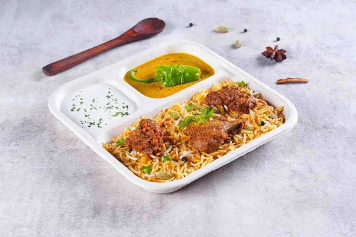 Hyderabadi Mutton Biryani Mini Thali (Meal)