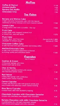 Sweet Bakes menu 2