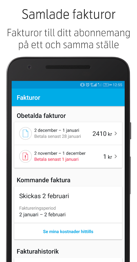 Mitt Telenor, Sverige – Android-appar på Google Play