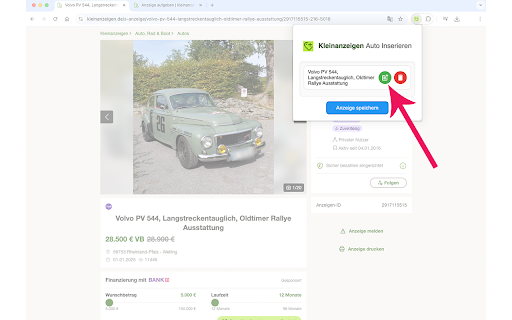 Kleinanzeigen Auto Inserieren screenshot 2
