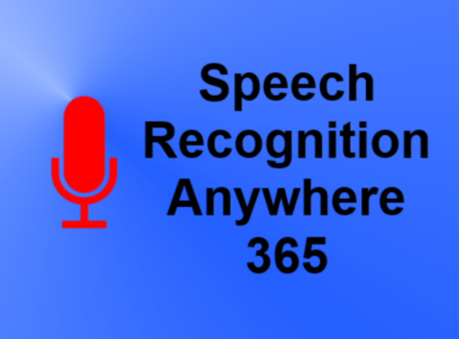 Speech Recognition Anywhere 365 Preview image 1