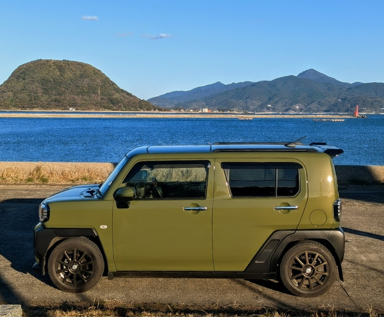 タフトの2023年もよろしくお願いします・ぼっちドライブ・海と愛車・カメ活・カメ活ドライブに関するカスタム事例の投稿画像2枚目