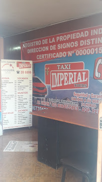 Opiniones de Taxi Imperial Tours en Miraflores - Servicio de taxis