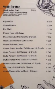 Sagar Ratna menu 3