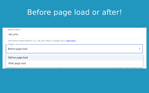 InjectJS – JavaScript Injector & Custom Script Manager screenshot 3