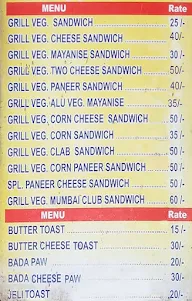 New Mumbai Snacks Fast Food menu 2