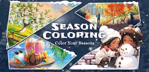 Season Summer Coloring Games