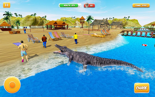 Hungry Crocodile Attack 3D